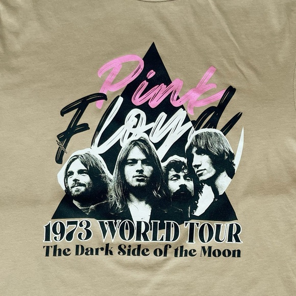 Pink Floyd T-shirt 1973 World Tour Retro Band T - Picture 6 of 6